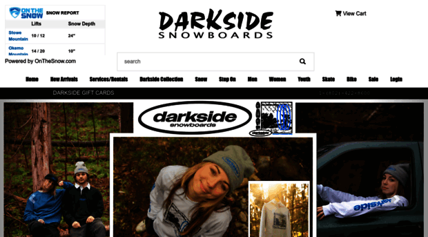 darksidesnowboards.com