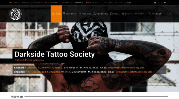 darksidetattoosociety.com