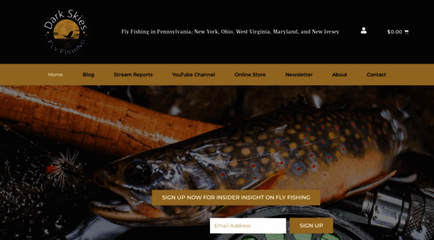 darkskiesflyfishing.com