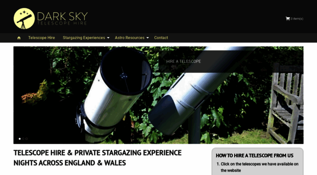 darkskytelescopehire.co.uk