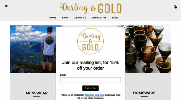 darlingandgold.com