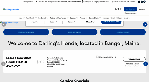 darlingshonda.com