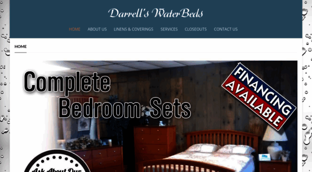 darrellswaterbeds.com