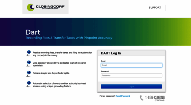 dart.closing.com