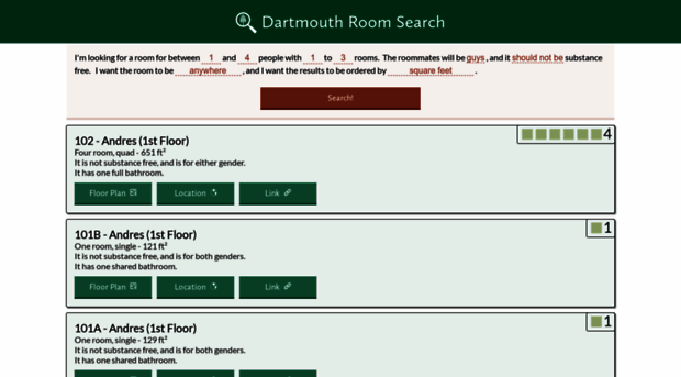 dartmouthroomsearch.com