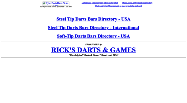 dartsbars.com