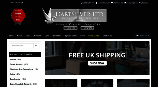 dartsilverltd.co.uk