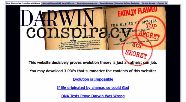 darwinconspiracy.com