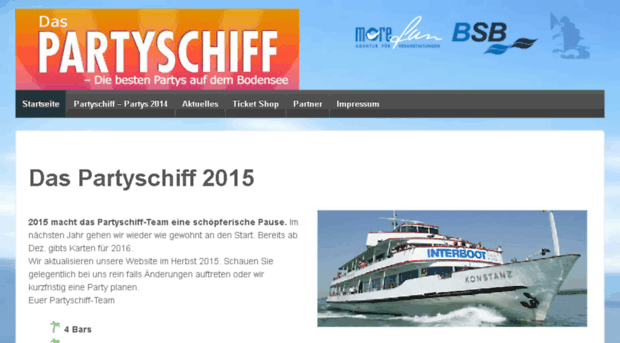 das-partyschiff.info