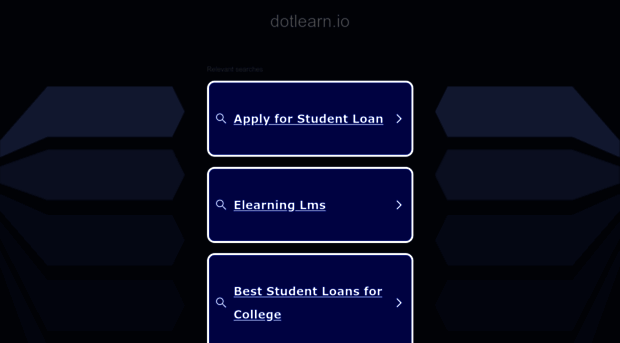 dashboard.dotlearn.io