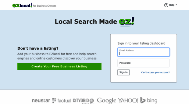 dashboard.ezlocal.com