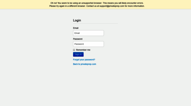 dashboard.privateprep.com