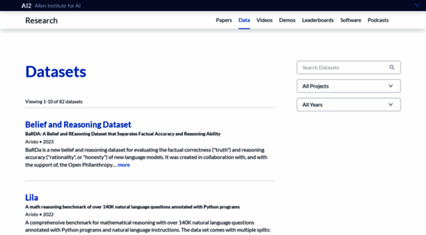 data.allenai.org