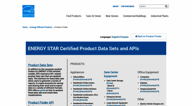 data.energystar.gov