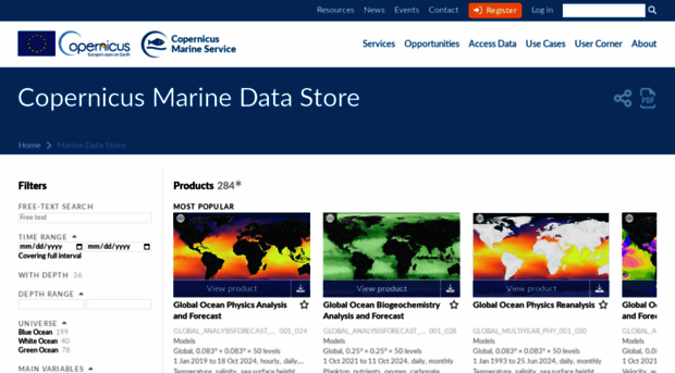 data.marine.copernicus.eu