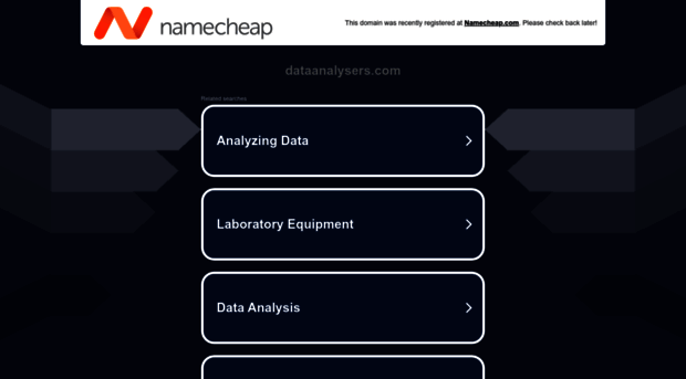 dataanalysers.com