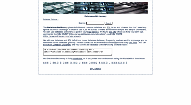 databasedictionary.net