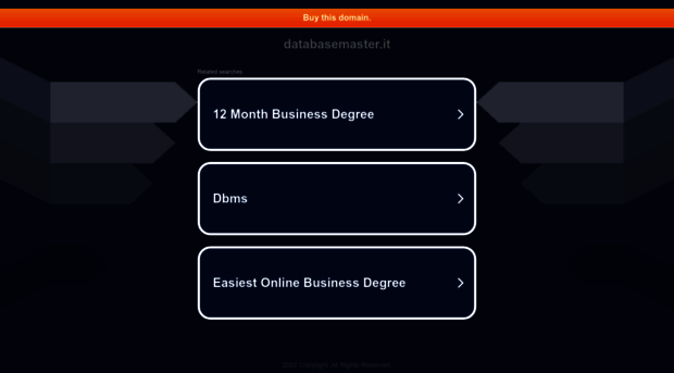 databasemaster.it