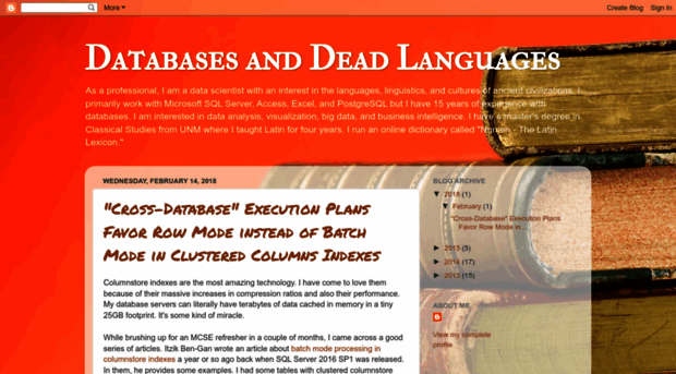 databasesanddeadlanguages.info