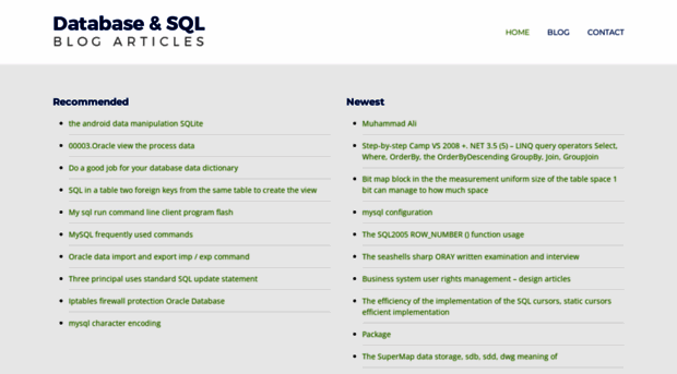 databasesql.info