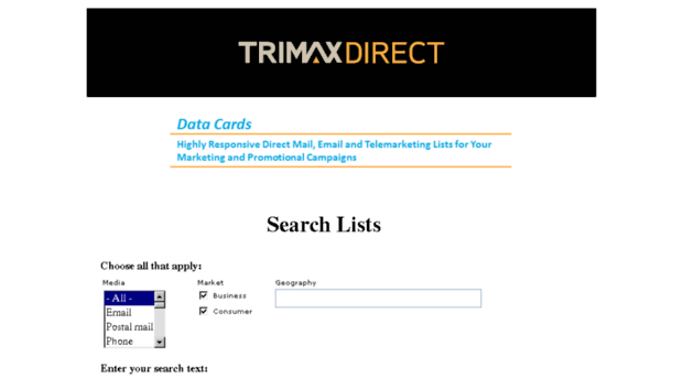 datacards.trimaxdirect.com