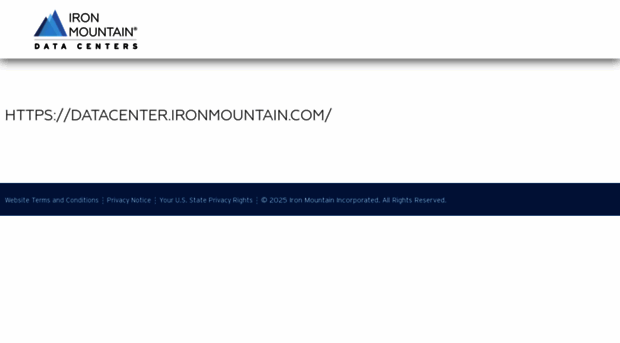 datacenter.ironmountain.com