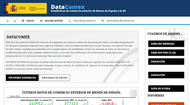 datacomex.comercio.es
