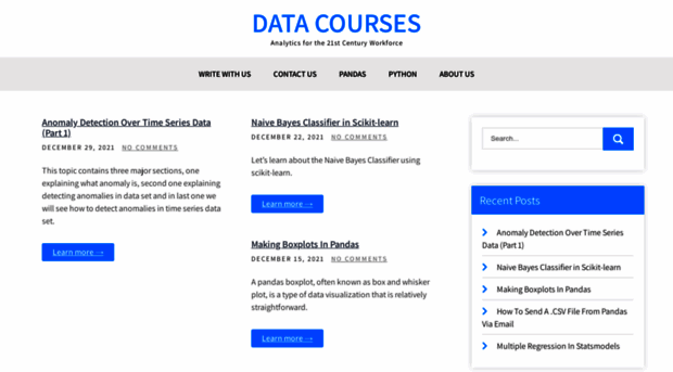 datacourses.com