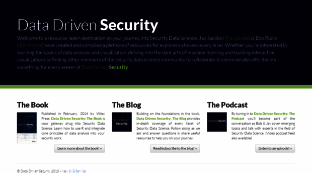 datadrivensecurity.info