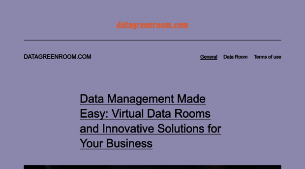 datagreenroom.com