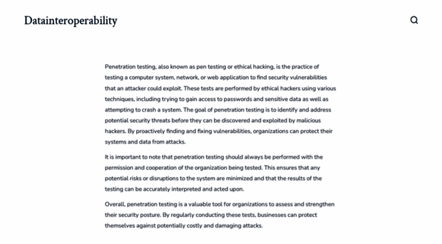 datainteroperability.org