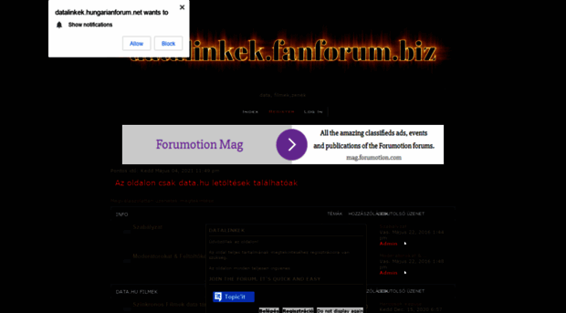 datalinkek.hungarianforum.net