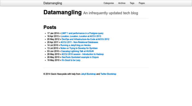 datamangling.com