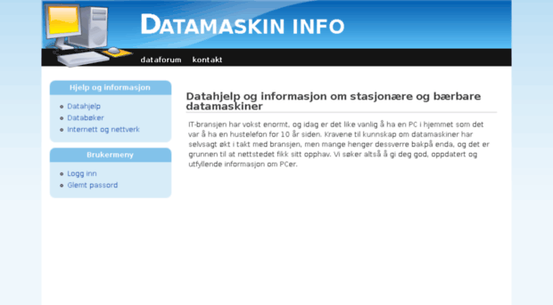 datamaskin.info