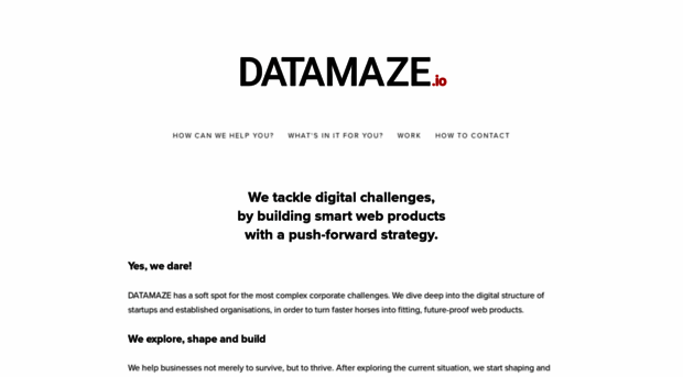 datamaze.io