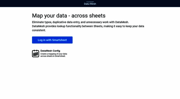 datamesh.smartsheet.com