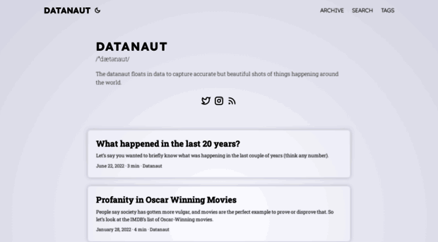 datanaut.blog