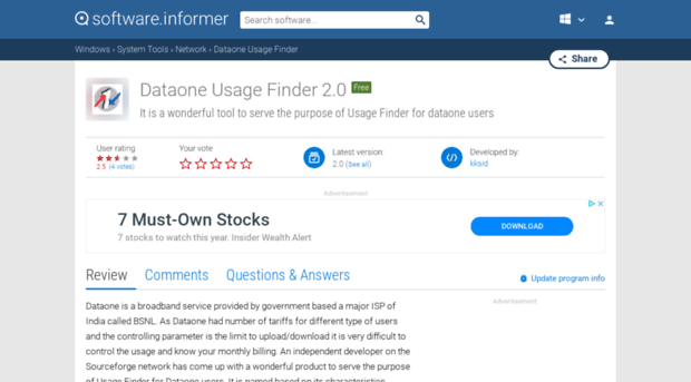 dataone-usage-finder.informer.com
