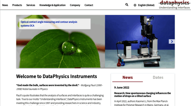 dataphysics-instruments.com