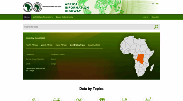 dataportal.opendataforafrica.org