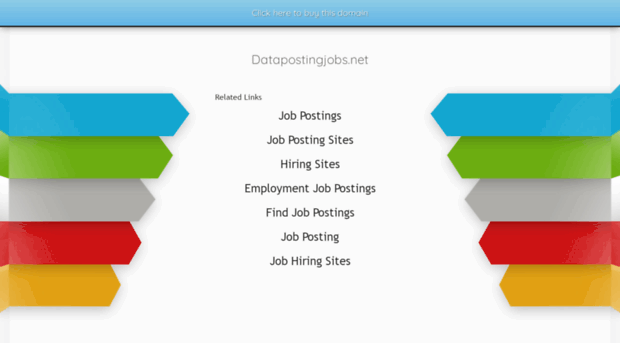 datapostingjobs.net