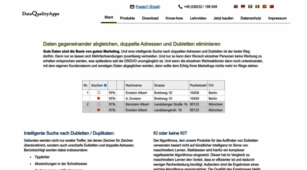 dataqualityapps.de