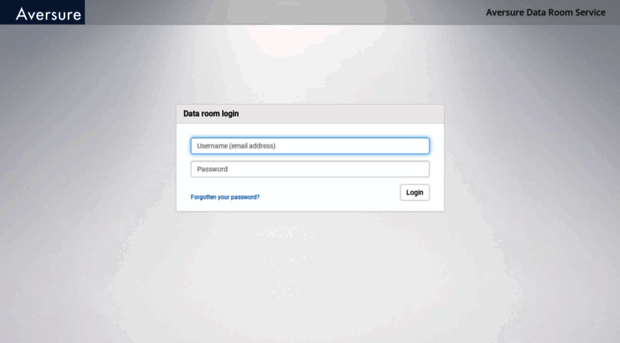 dataroom.aversure.com