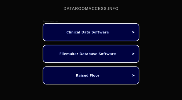 dataroomaccess.info