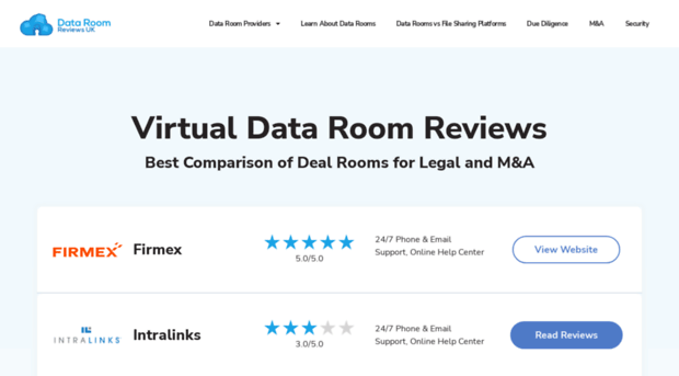 dataroomreviews.co.uk