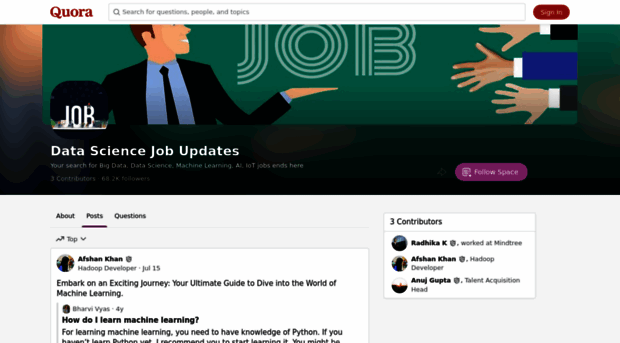 datasciencejobupdates.quora.com