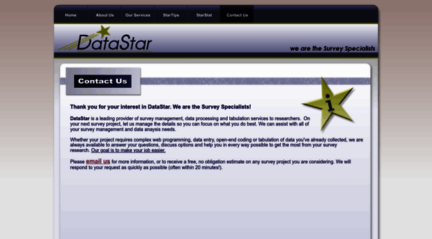 datastarsurveys.com