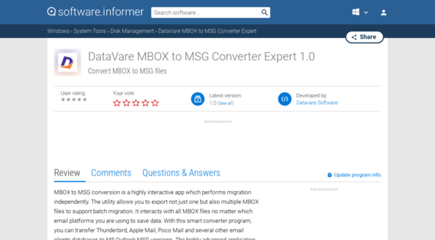 datavare-mbox-to-msg-converter-expert.software.informer.com