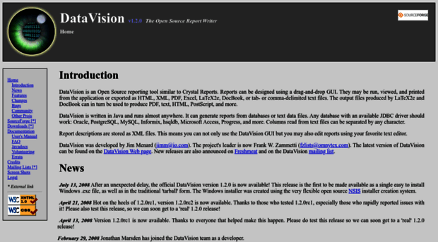 datavision.sourceforge.net