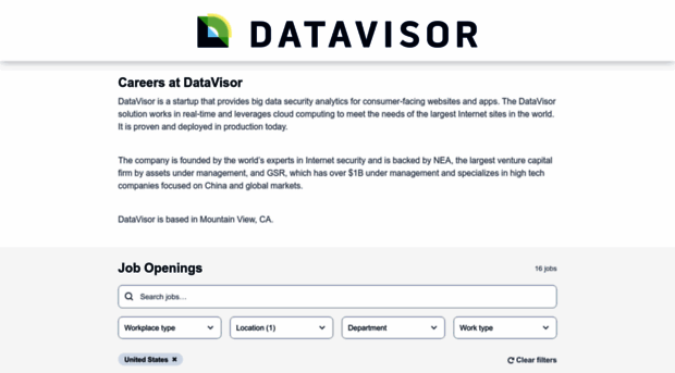 datavisor-jobs.workable.com